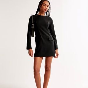 Abercrombie Long-Sleeve Tailored Mini Dress